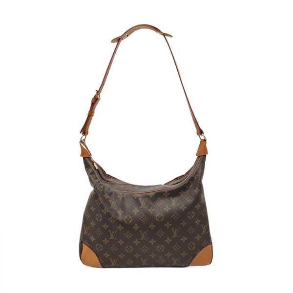 BOULOGNE GM Monogram Coated Canvas Brown