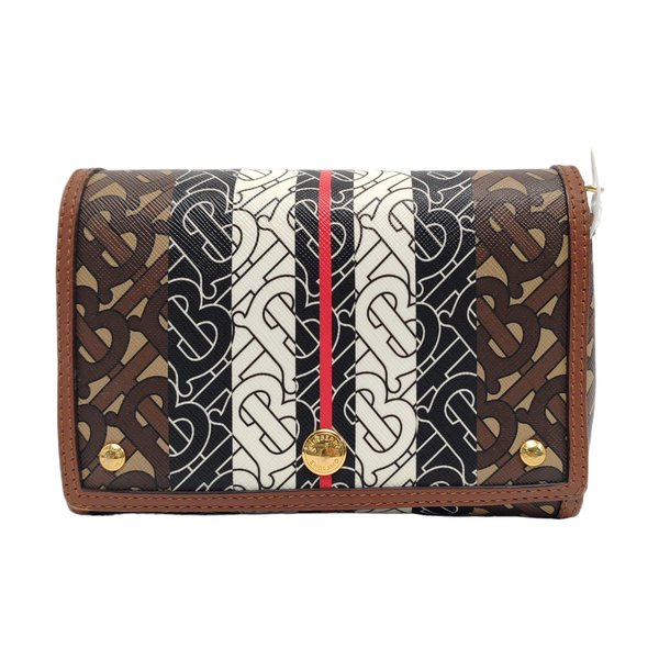 Crossbody Bag Coated Canvas Multicolor