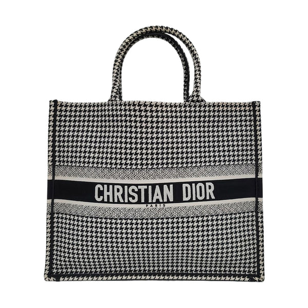 Book Tote Large Canvas Black
