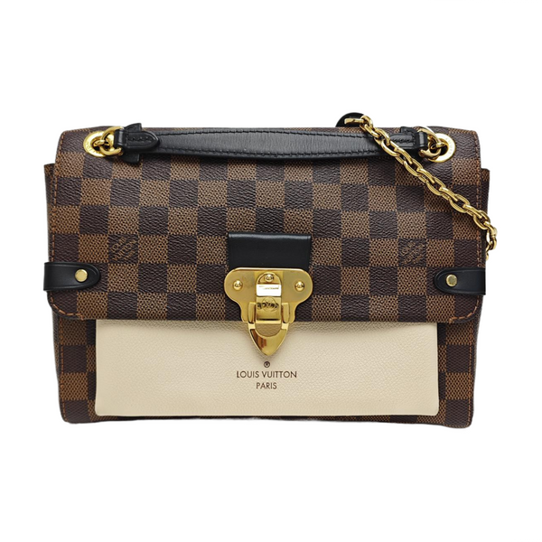 VAVIN PM Damier Ebene Coated Canvas Brown