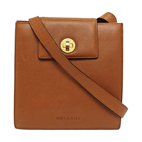 BVLGARI BVLGARI Calfskin Brown