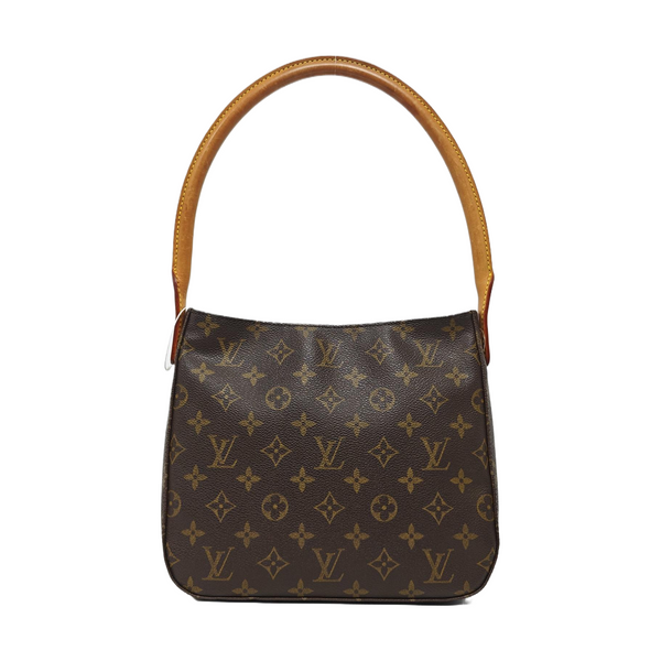 LOOPING MM Monogram Coated Canvas Brown