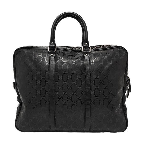 GG Imprime Coated Canvas Black