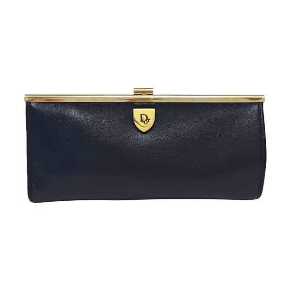 Calfskin Clutch Blue