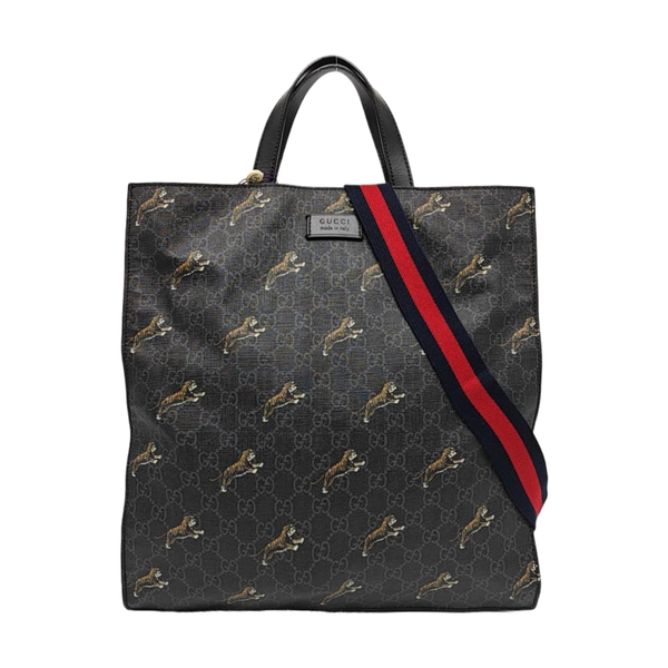 Lona Estampada GG Supreme Monogram Negra