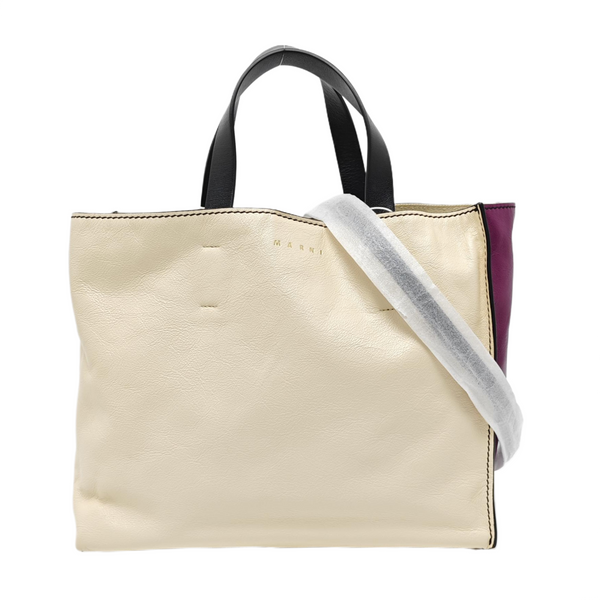 Calfskin Shoulder Bag Small Multicolor