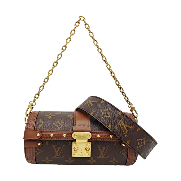 PAPILLON 19 Monogram Coated Canvas Brown