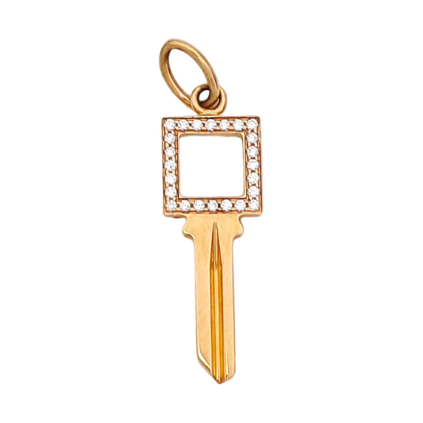 Tiffany Keys 18k Rose Gold Pendant