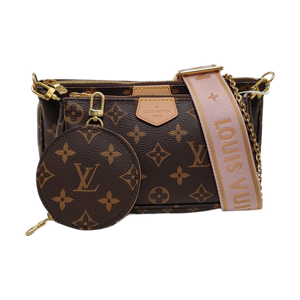 MULTI Monogram Coated Canvas Brown
