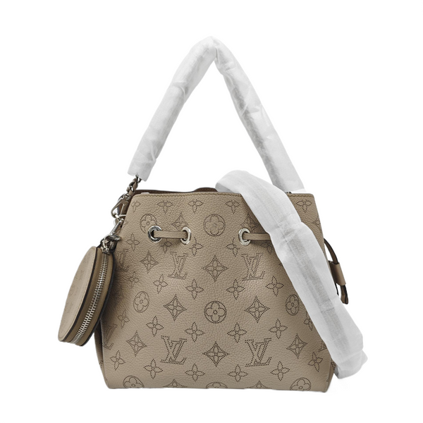 BELLA Monogram Calfskin Gray