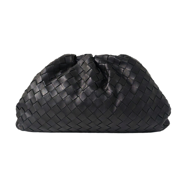 The Pouch Large Lambskin Black