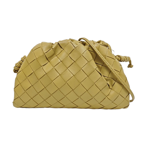 Authenticated pre-owned The Pouch Mini Lambskin Yellow - Crossbody Bag at Looply