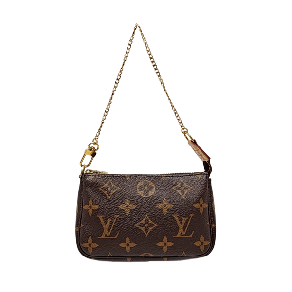 ACCESSOIRES Mini Monogram Coated Canvas Brown