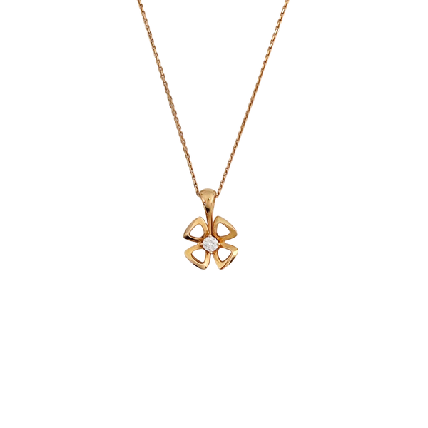 FIOREVER 18k Rose Gold Necklace
