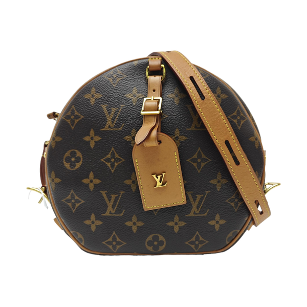 BOITE CHAPEAU MM Monogram Coated Canvas Brown