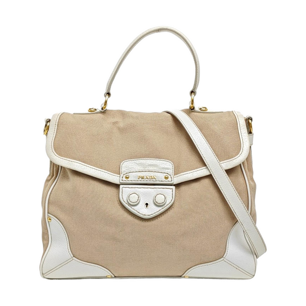 Canvas Shoulder Bag Brown