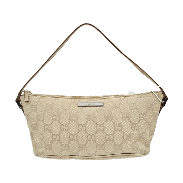 Monogram Canvas Top Handle Bag Beige