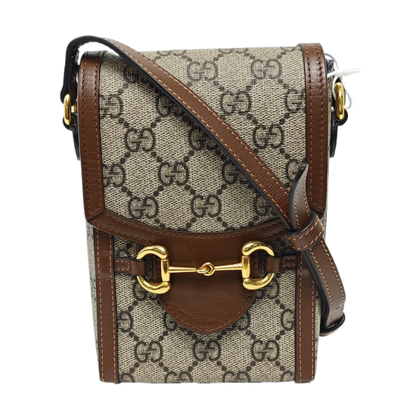 Horsebit 1955 Mini Coated Canvas Beige