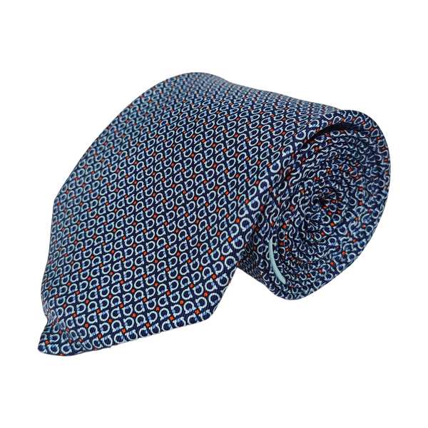 Mulberry Silk Tie Blue