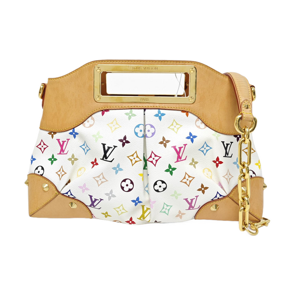 LV × TM JUDY MM Monogram Coated Canvas White