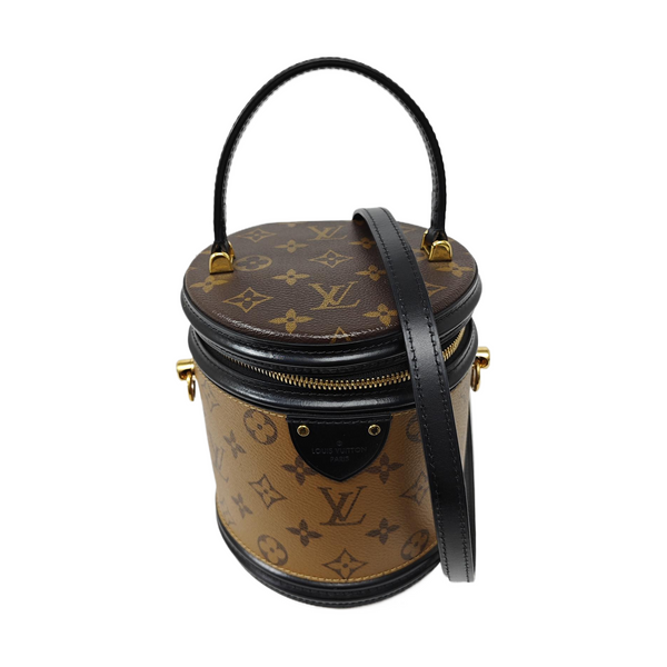 CANNES PM Monogram Coated Canvas Brown