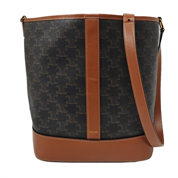 TRIOMPHE CANVAS Medium Coated Canvas Brown