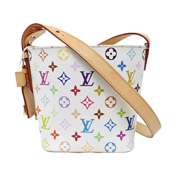 LV × TM ALL IN BB Monogram Coated Canvas White