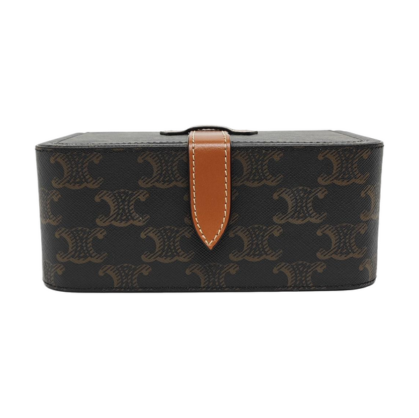 Large Coated Canvas Brown