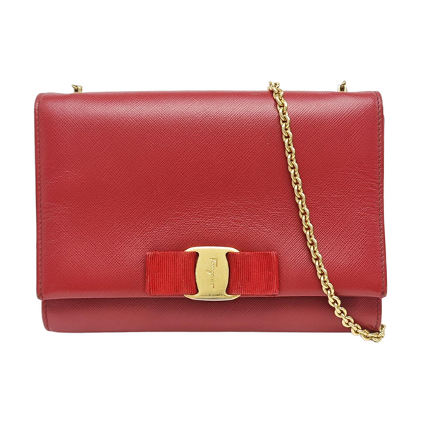 Ginny Calfskin Red