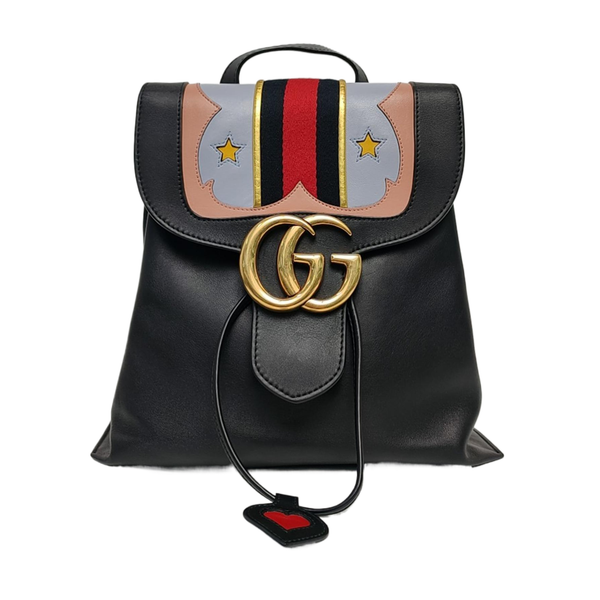 GG Marmont Calfskin Black