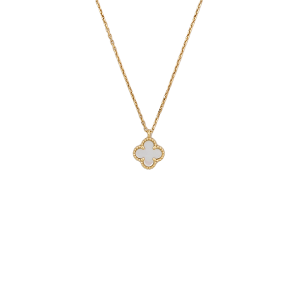 Sweet Alhambra 18k Gold Necklace