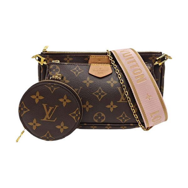 MULTI Monogram Coated Canvas Brown