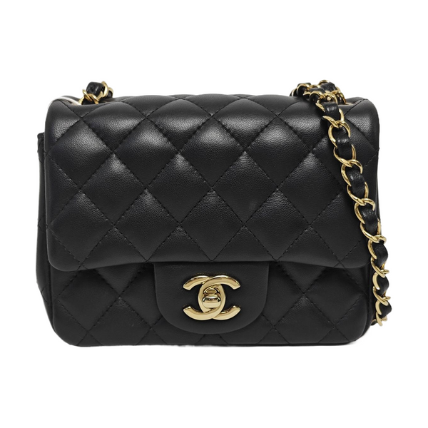 CLASSIC FLAP Mini Quilted Lambskin Black