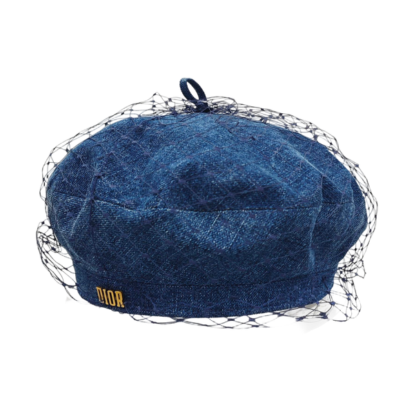 Sombrero de algodón azul