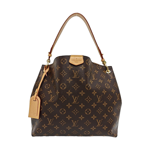 GRACEFUL TPM Monogram Coated Canvas Brown