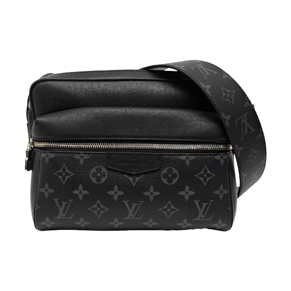 OUTDOOR PM Monogram Coated Canvas Black