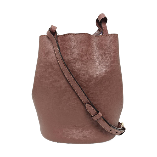 Calfskin Bucket Bag Beige