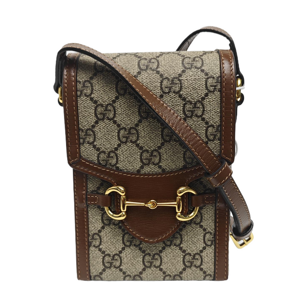 Horsebit 1955 Mini Coated Canvas Beige