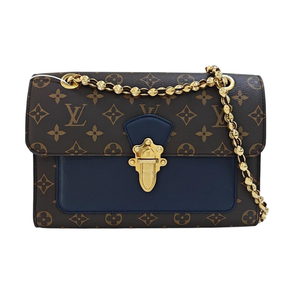 VICTOIRE Monogram Coated Canvas Brown