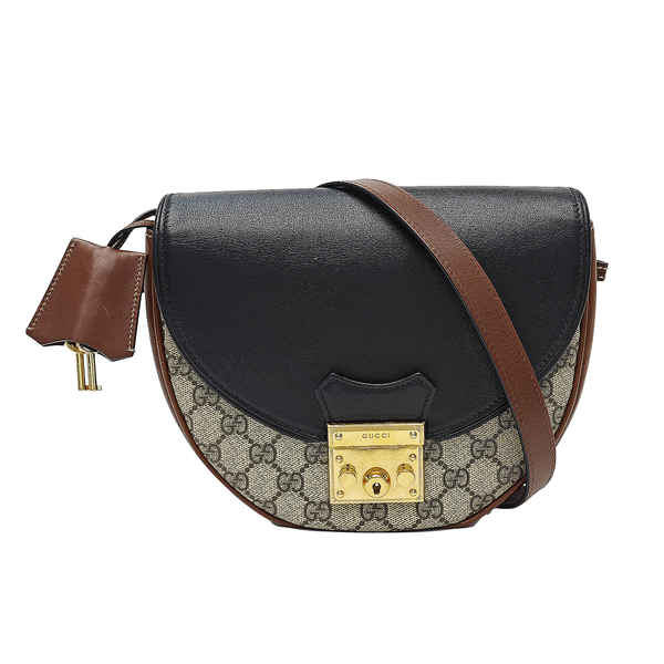 Padlock Small Monogram Coated Canvas Multicolor