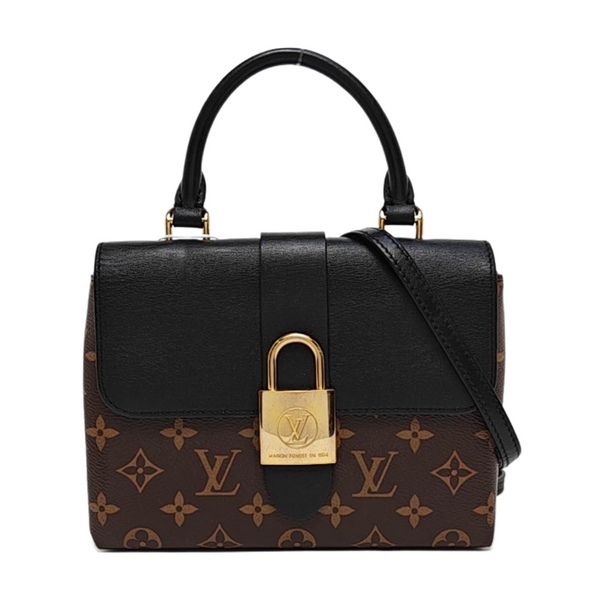 LOCKY BB Monogram Coated Canvas Brown