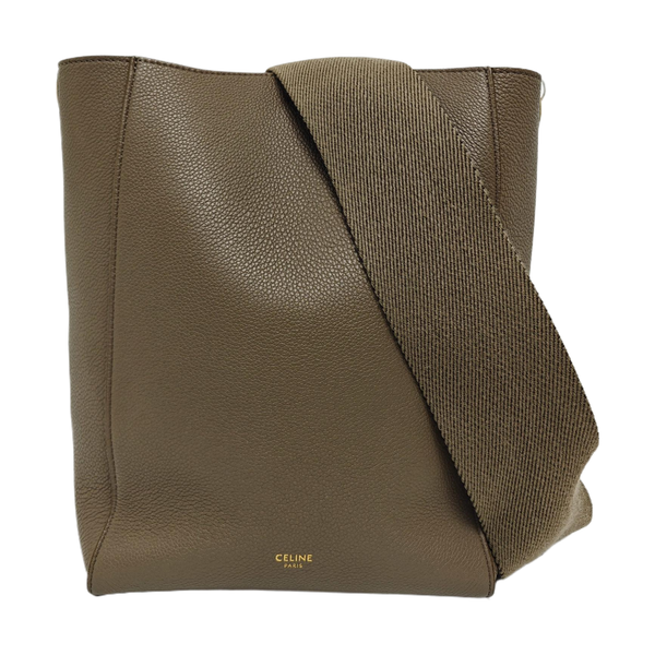 SANGLE Small Calfskin Gray