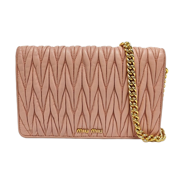 Miu Délice Lambskin Pink