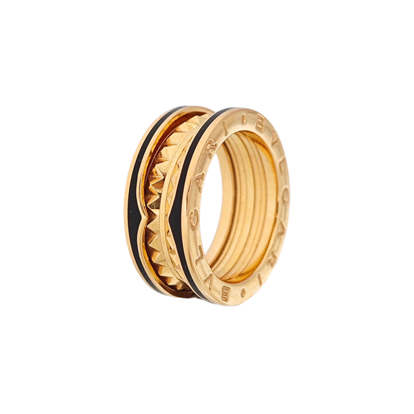 B.ZERO1 18k Rose Gold Ring EU 52