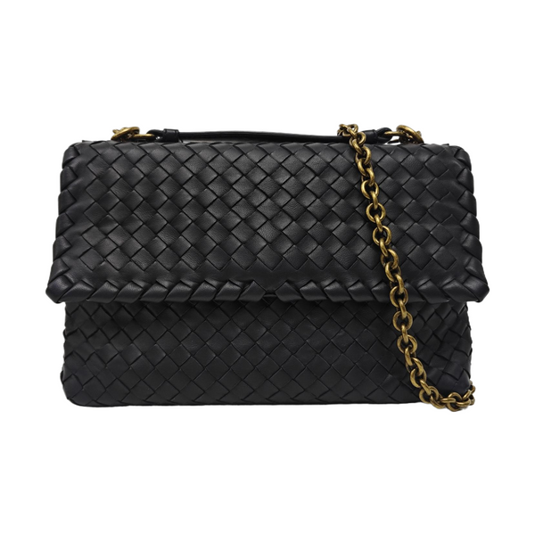 Olimpia Small Calfskin Black