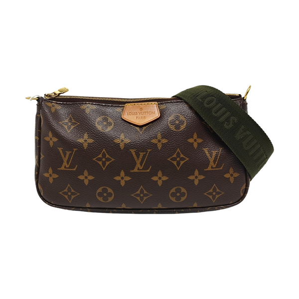 MULTI Monogram Coated Canvas Brown