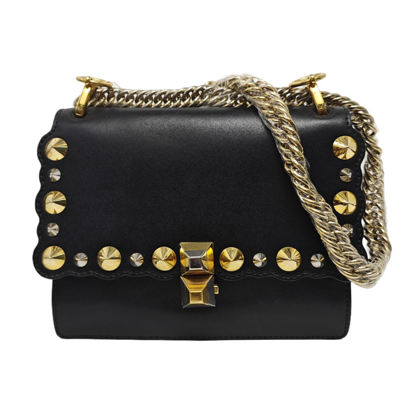 Kan I Mini Calfskin Black