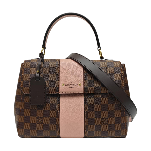 BOND STREET Damier Ebene Coated Canvas Brown