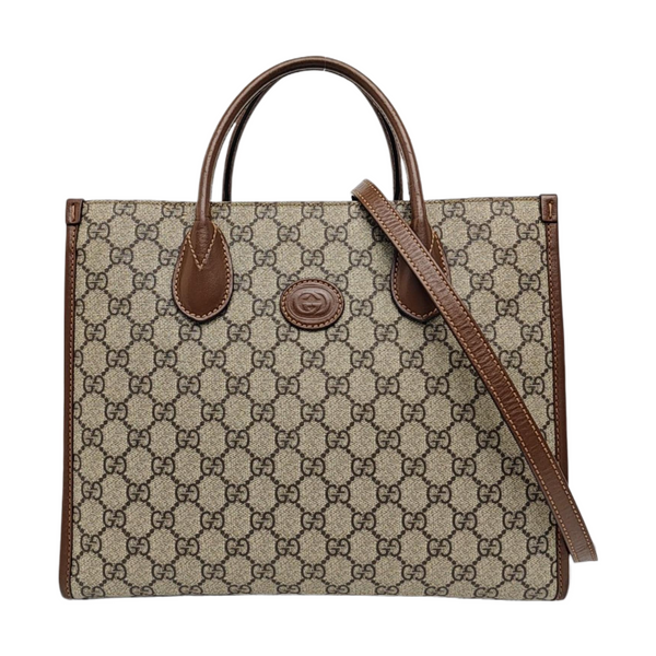 Retro Small Monogram Coated Canvas Brown