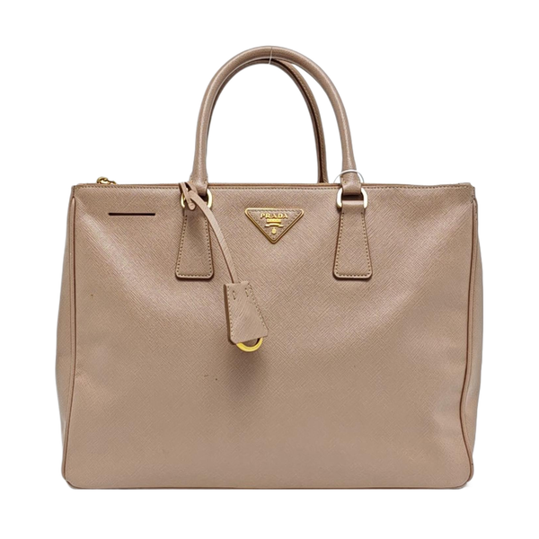 Authenticated pre-owned Galleria Large Saffiano Calfskin Pink - Tote Bag at Looply
